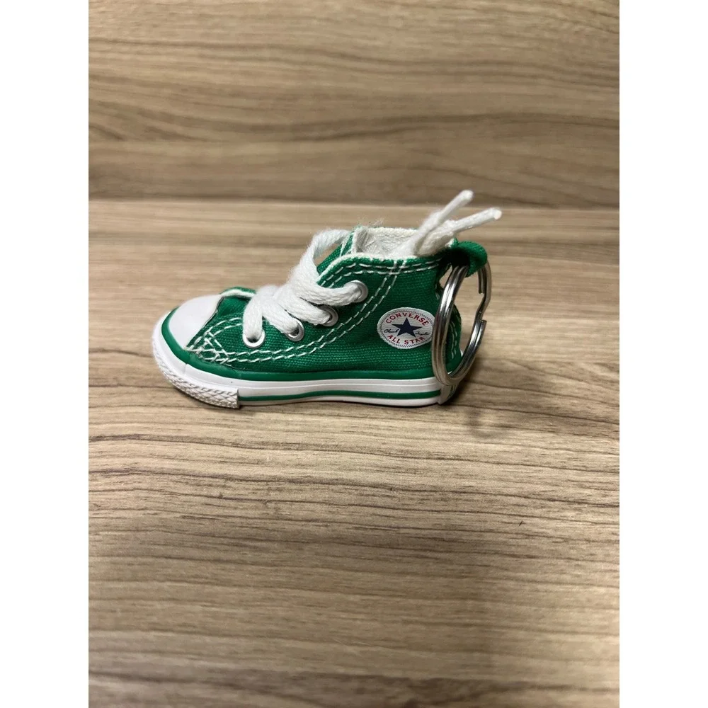 Converse Chuck Taylor All‎ Star Sneaker Keychain Green Canvas Mini Shoe Charm